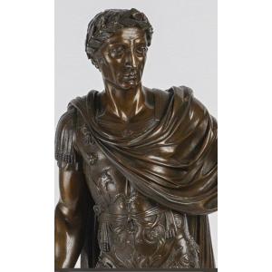 Caesar: Bronze Of The Grand Tour, Late 19th Century