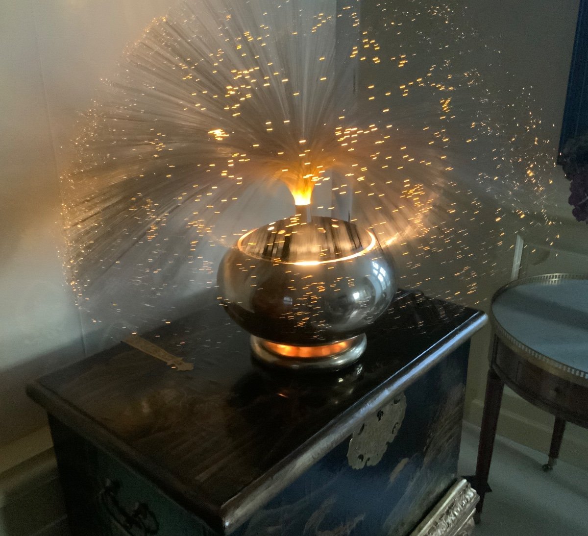 Lampe  Space  Age ,  Design Hans Jurgen Fischer Vers 1970-photo-3
