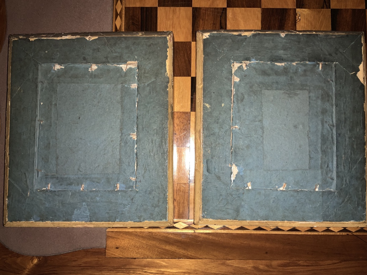 Portraits Of Louis XVI And Marie Antoinette, A Pair Of Late 18th-century Gouache Paintings -photo-1