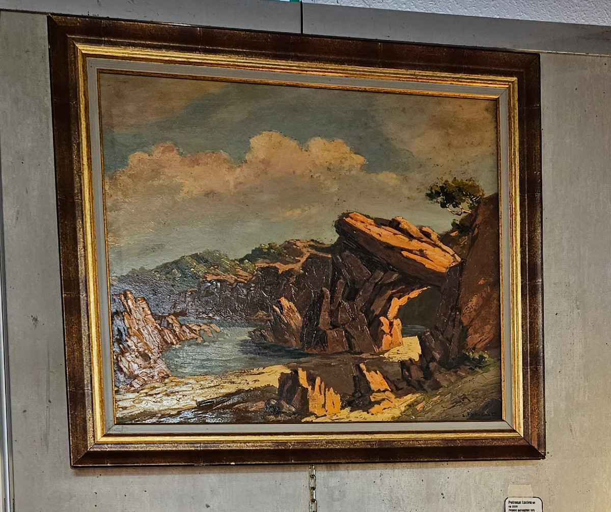 Lucien Potronat . The Rocks Of L Estérel 