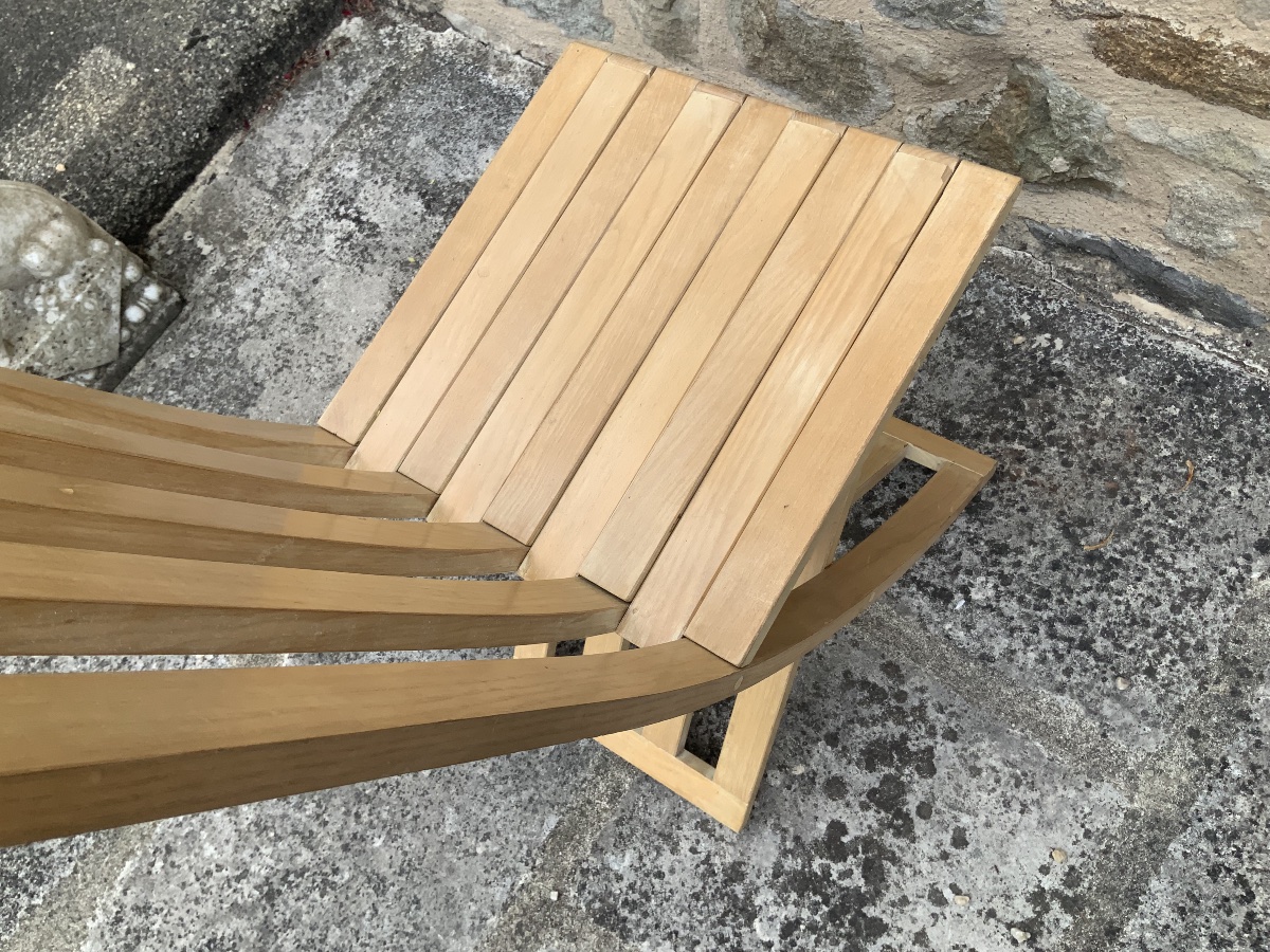 Tomasa Folding Chair By Simon Gavina, Circa 1980-photo-2