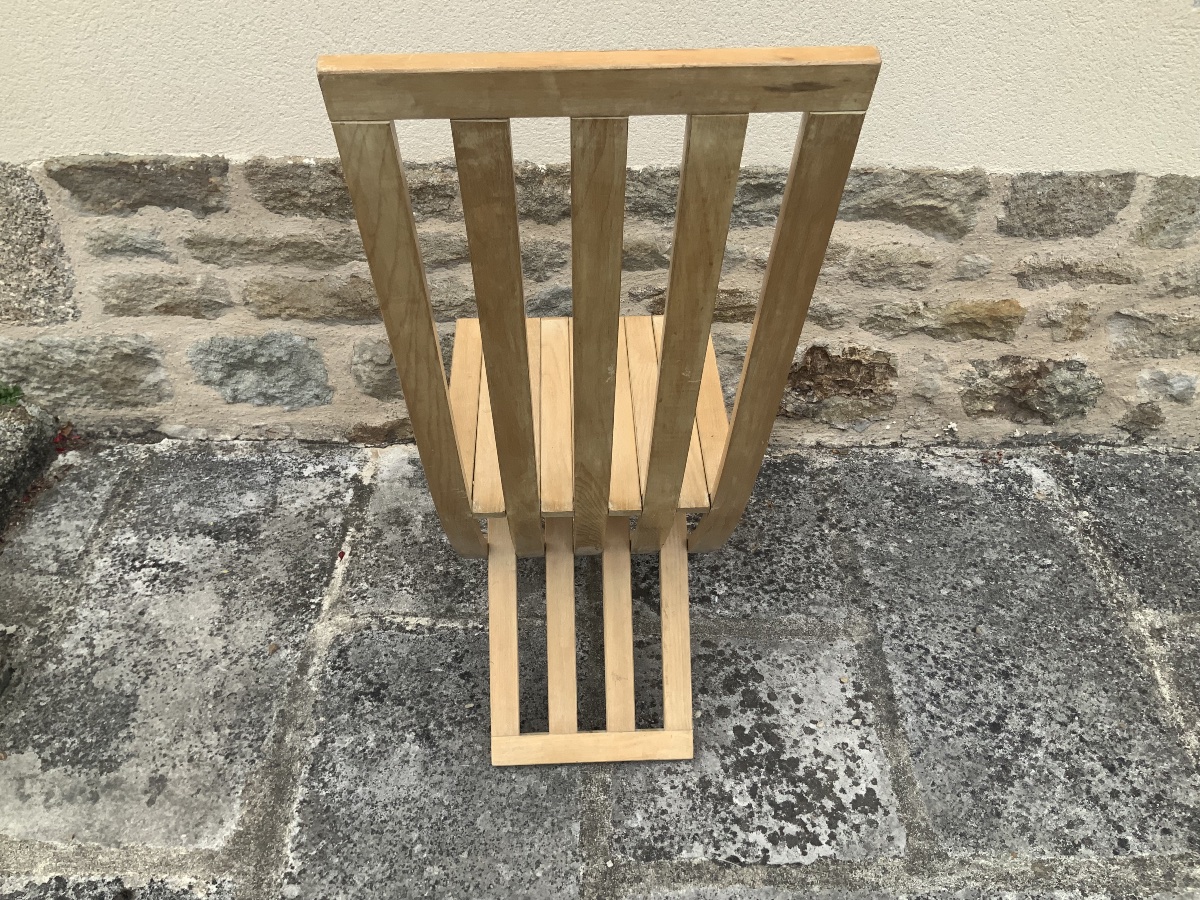 Tomasa Folding Chair By Simon Gavina, Circa 1980-photo-4