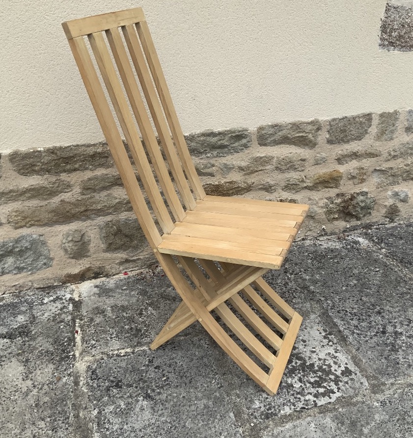 Tomasa Folding Chair By Simon Gavina, Circa 1980
