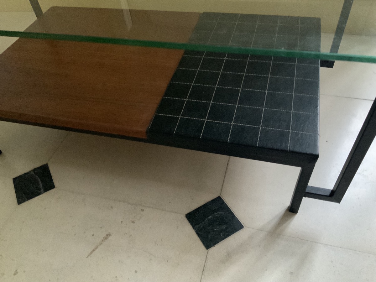 Table  basse  GEORGES   FRYDMAN .  Années 50 / 60-photo-4