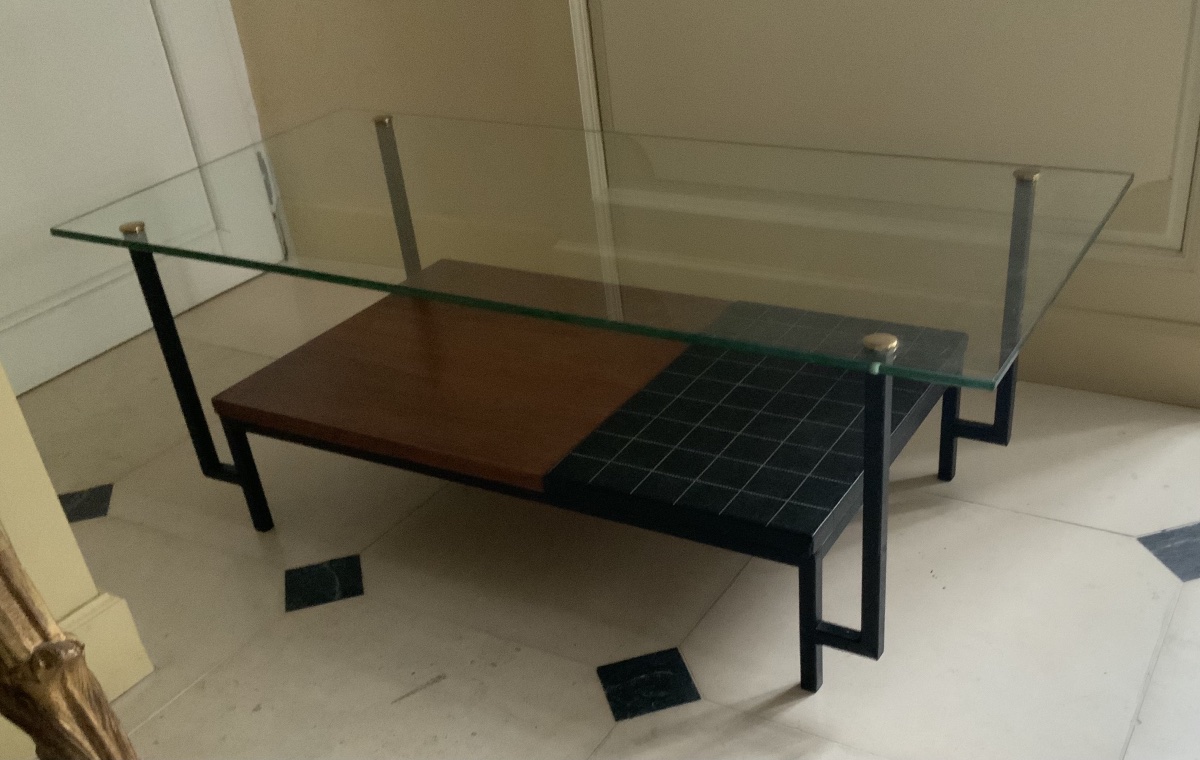 Table  basse  GEORGES   FRYDMAN .  Années 50 / 60