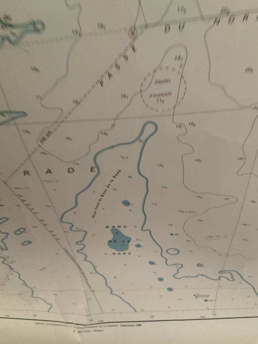 Marine Chart. North Coast Of France From Barfleur To St Vaast La Hougue-photo-4