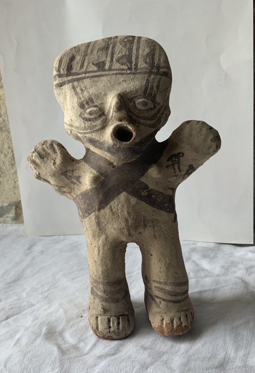 Statuette  Terre  Cuite,  Nord  Lima  XIIe Siècle 