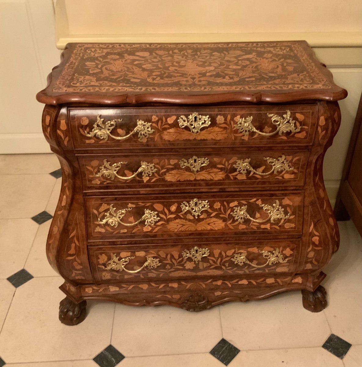 Chest Of Drawers Lxv Baroque. 18th Century Holland