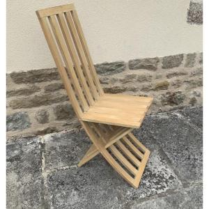 Chaise pliante Tomasa de Simon Gavina Circa 1980