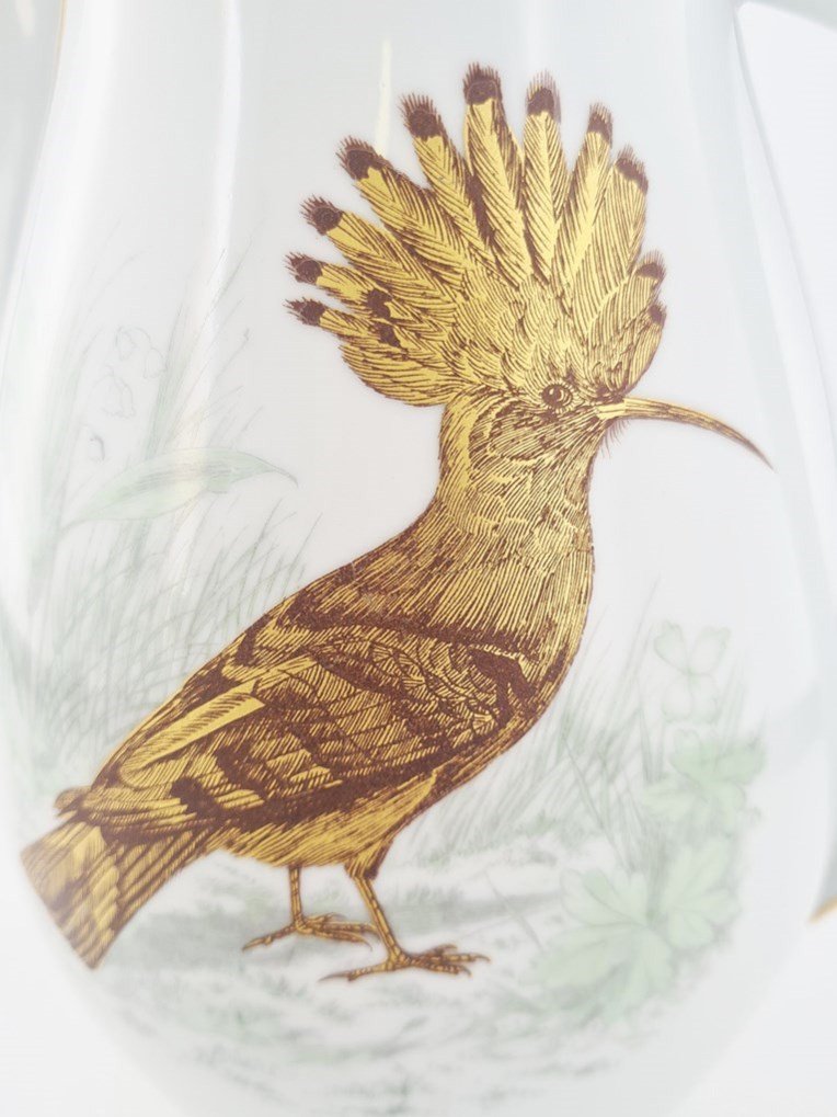 Part Of Limoges Porcelain Table Service, Maison Bernardaud, “les Oiseaux” Model-photo-2