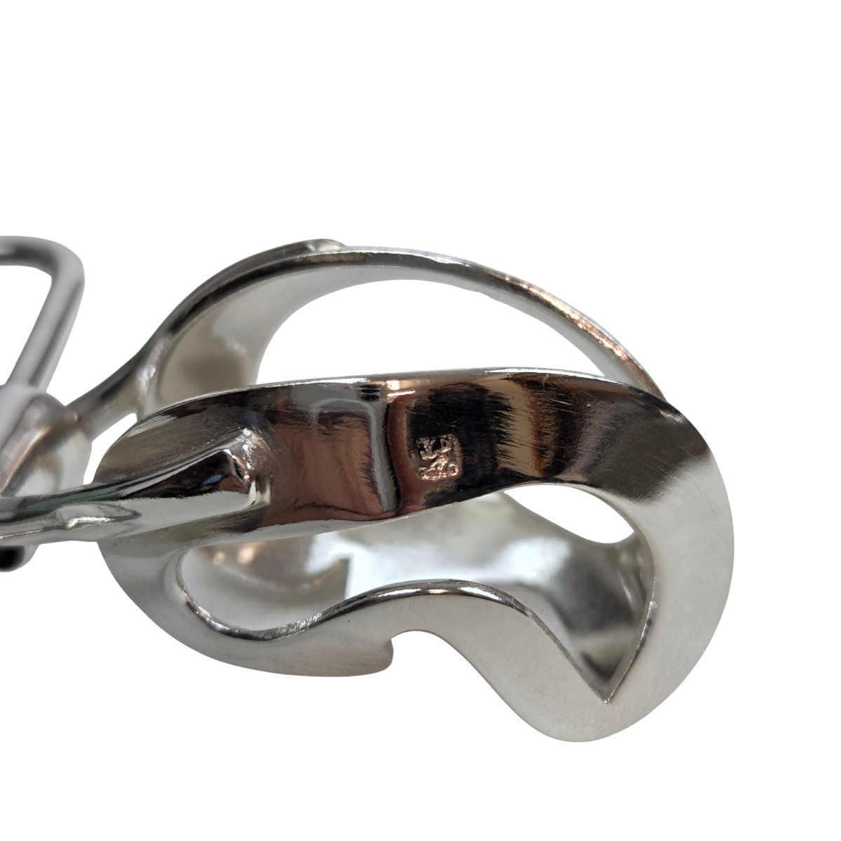 Ensemble de 12 pinces à escargot en métal argenté, orfèvre Ercuis.-photo-4