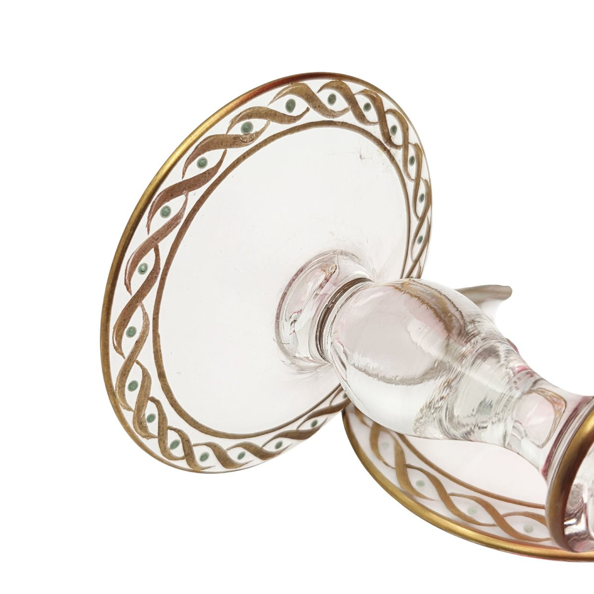 Service en verre de Murano pour 8 personnes plus les réserves, maison Nason et Moretti, 29 pièc-photo-3