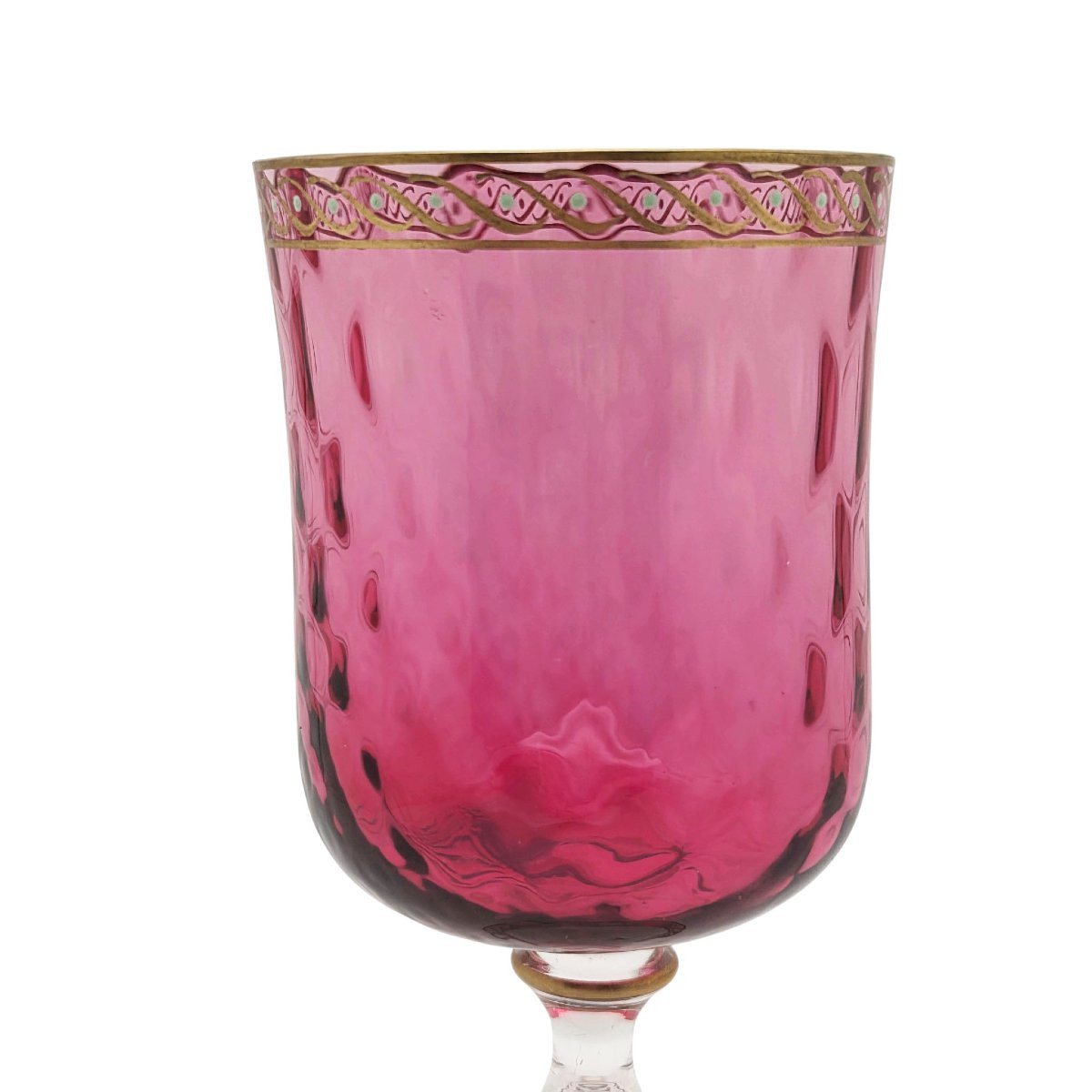 Service en verre de Murano pour 8 personnes plus les réserves, maison Nason et Moretti, 29 pièc-photo-3