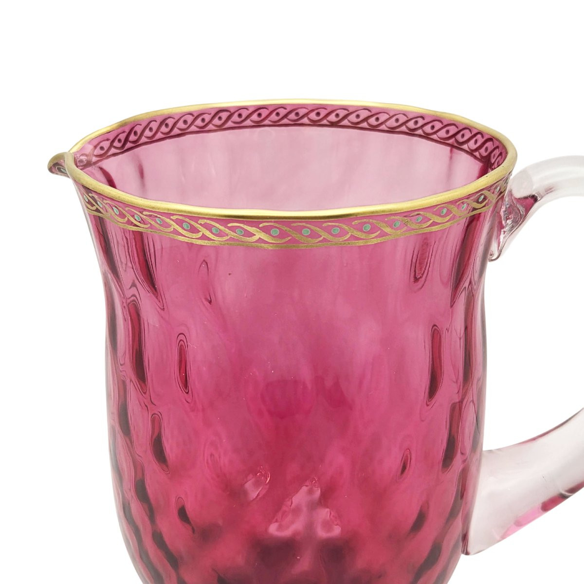 Service en verre de Murano pour 8 personnes plus les réserves, maison Nason et Moretti, 29 pièc-photo-5