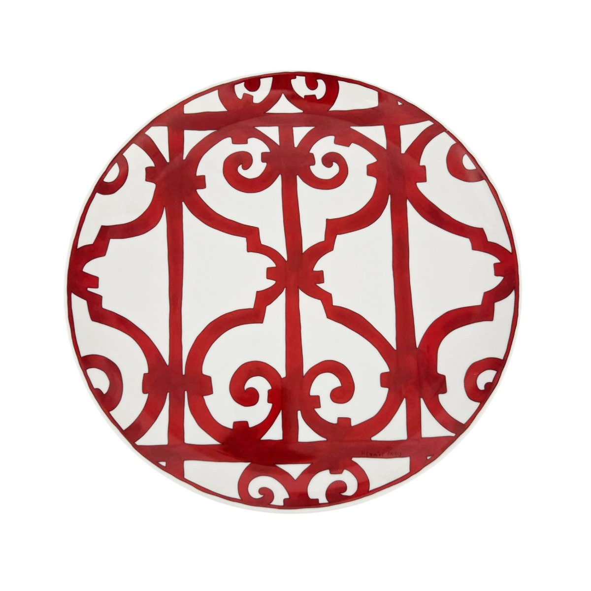 Porcelain Dinner Service, Hermès Paris, "balcons Du Guadalquivi" Model-photo-2