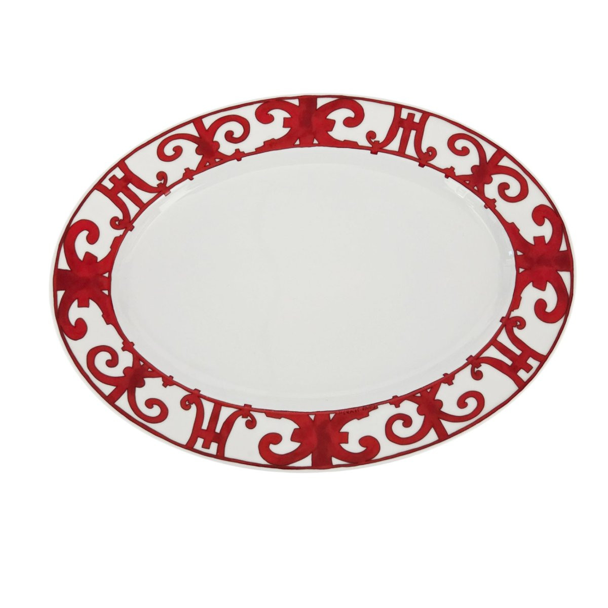 Porcelain Dinner Service, Hermès Paris, "balcons Du Guadalquivi" Model-photo-2