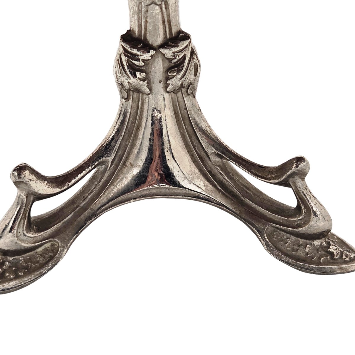 Pair Of Wood And Silver-plated Metal Bowls, Late 19th Century.-photo-4