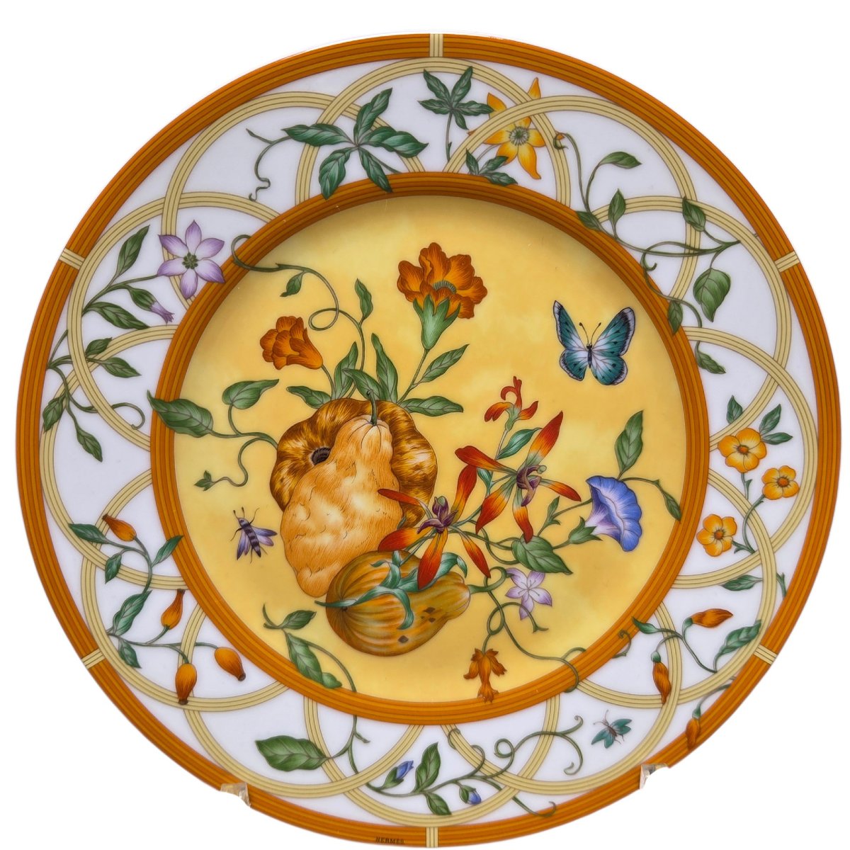 Partie de service de table en porcelaine de Limoges pour 18 personnes, maison Hermès-photo-8