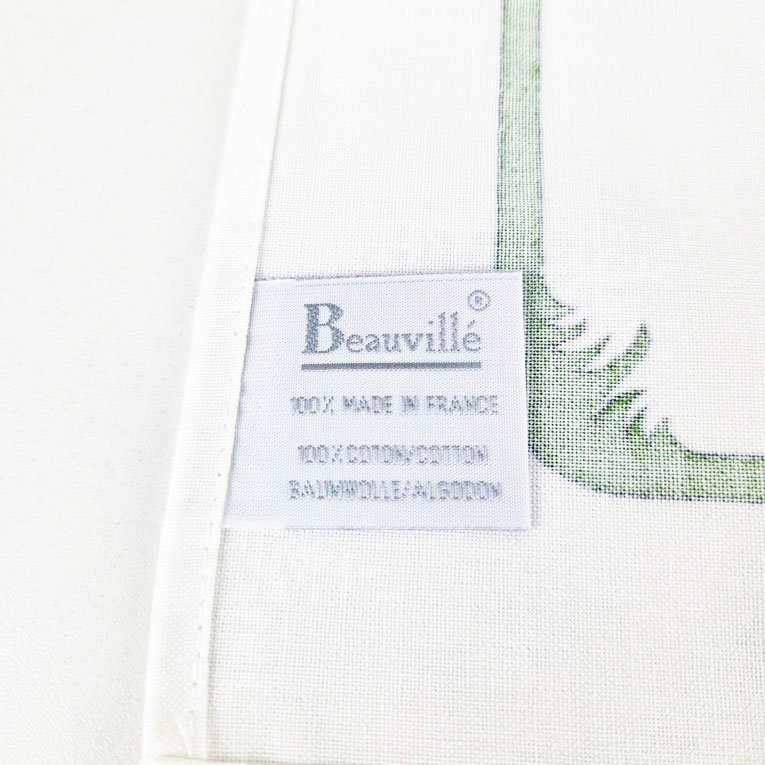 Beauvillé Cotton Tableware Set Consisting Of A Tablecloth And Six Napkins.-photo-1