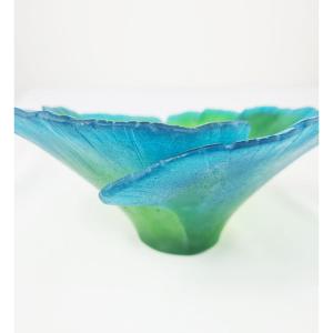 Ginkgo Model Crystal Paste Cup, Daum France