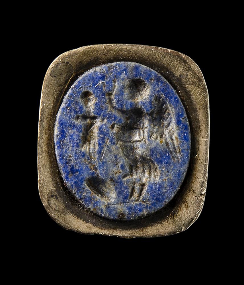 18th Century Silver Seal Pendant-photo-2