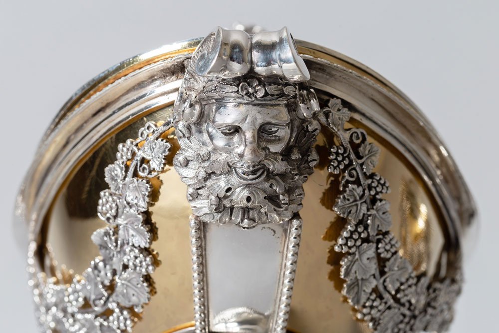 Pair Of Neoclassical Silver Vegetable Dishes, Paris 1798-1809 By Sébastien Dupezard-photo-3