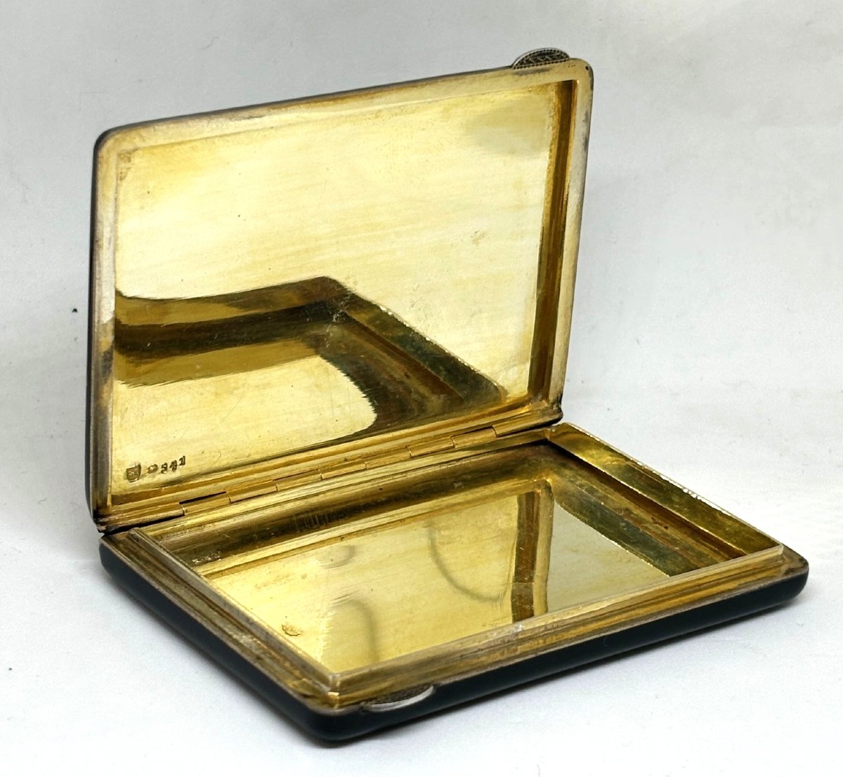 Silver And Enamel Cigarette Case, Vienna XIX - XX Century-photo-1