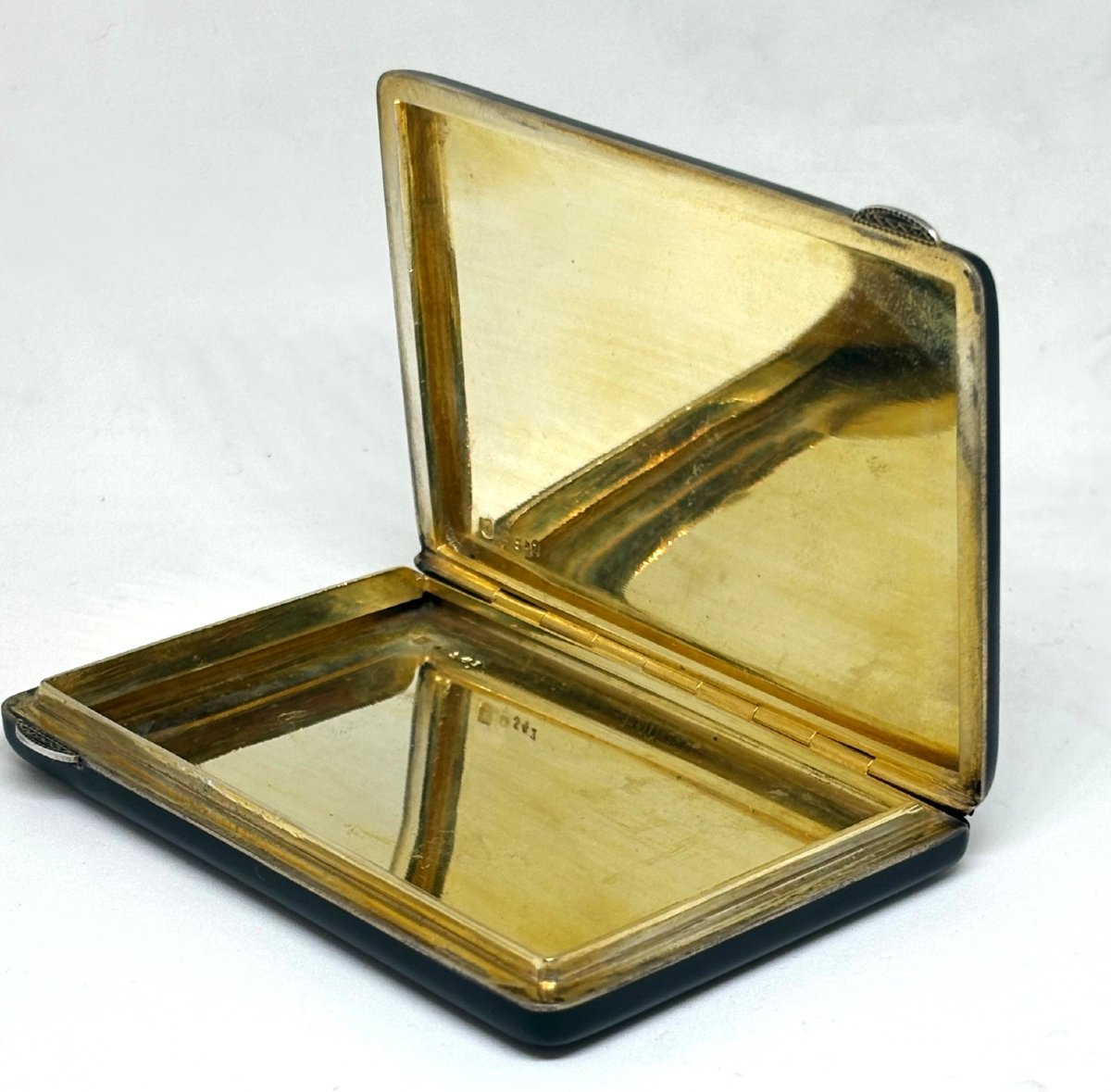 Silver And Enamel Cigarette Case, Vienna XIX - XX Century-photo-2