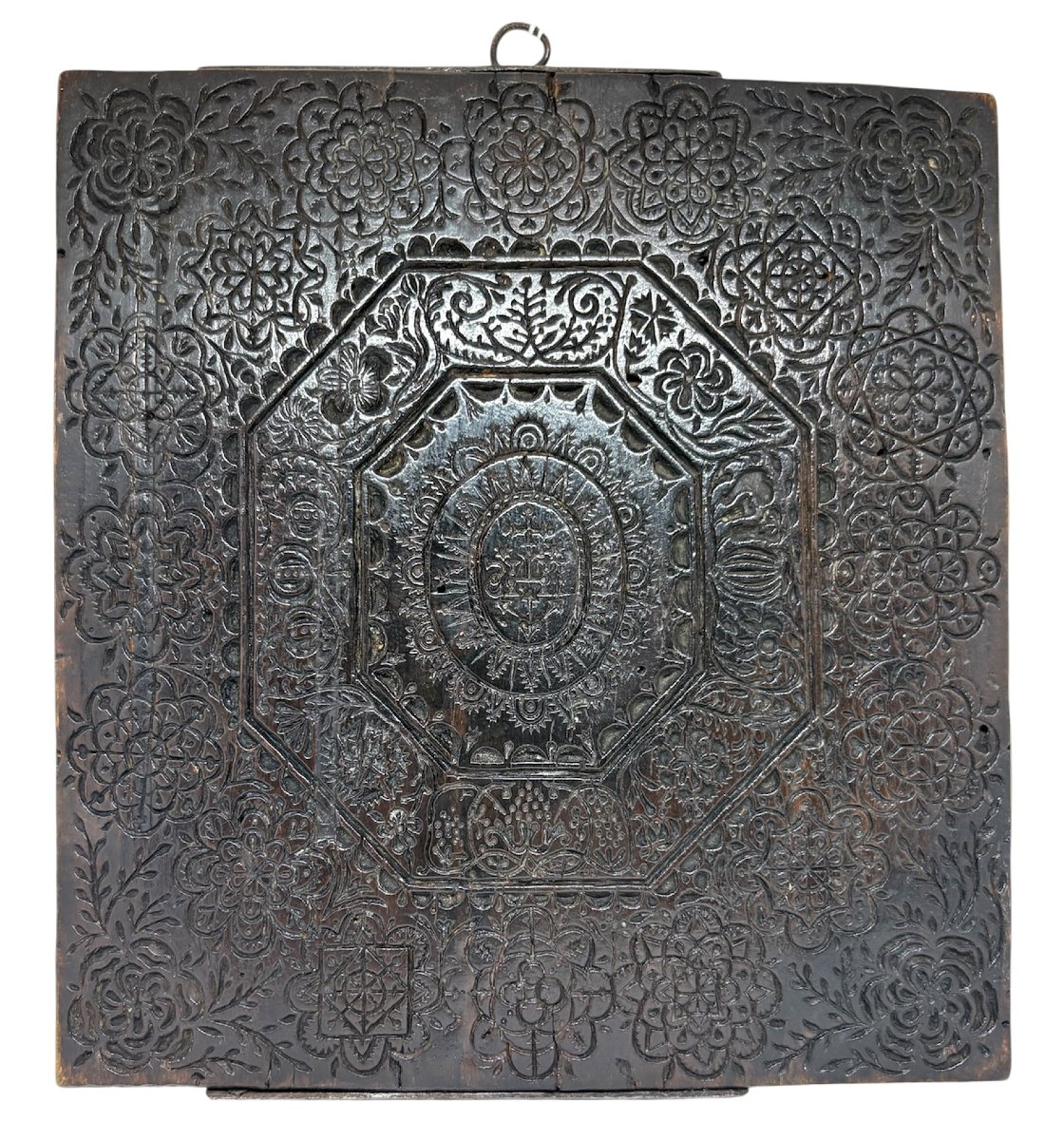 Woodcut Block “memento Mori,” France Or Flanders, Late 17th–18th Century-photo-3