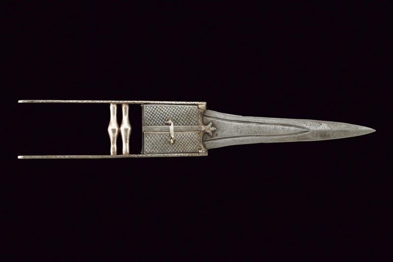 Qatar With Hidden Erotic Miniatures, India, Early 20th Century-photo-2