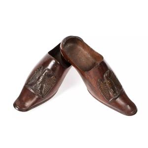Pair Of Clogs Made For Emperor Napoleon I