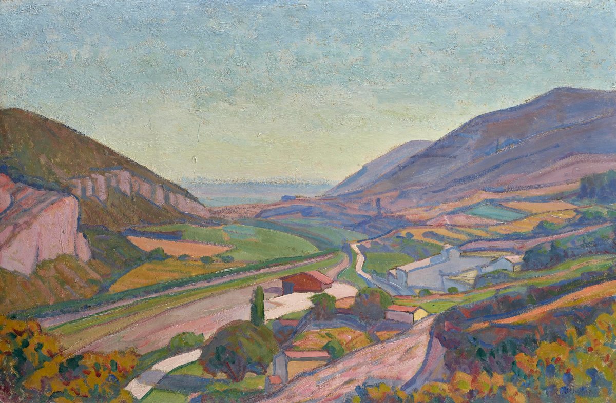 Evening In The Vivarais Valley – Robert Deborne (1870–1944)