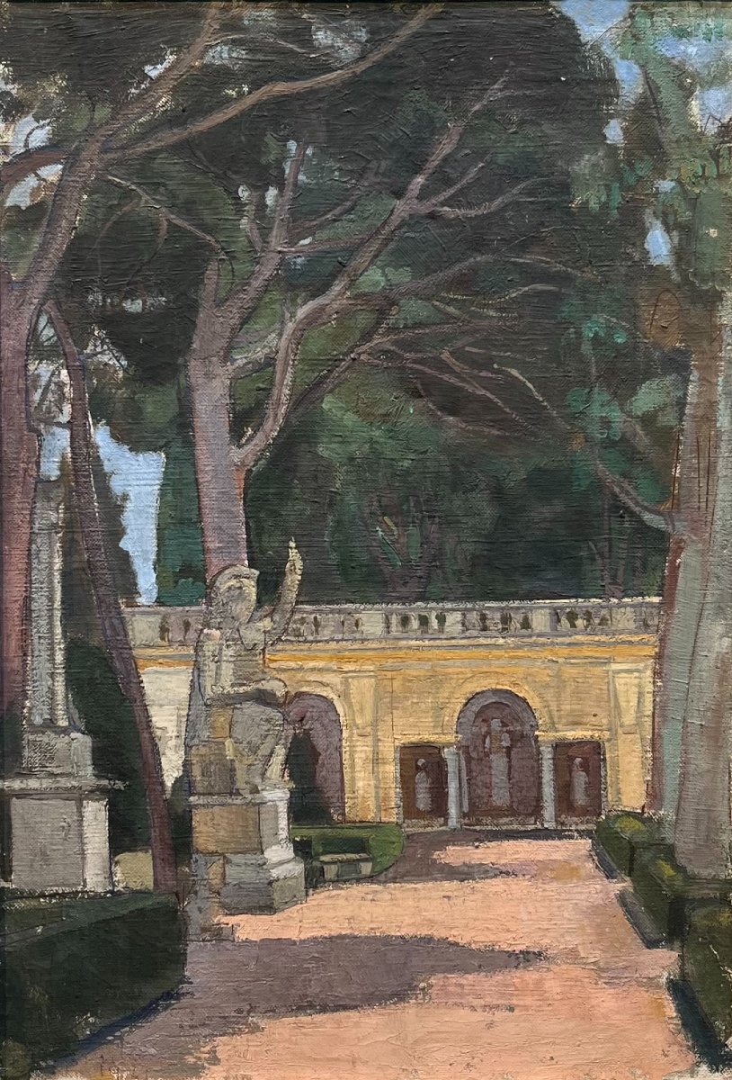 The Medici Gardens, Rome