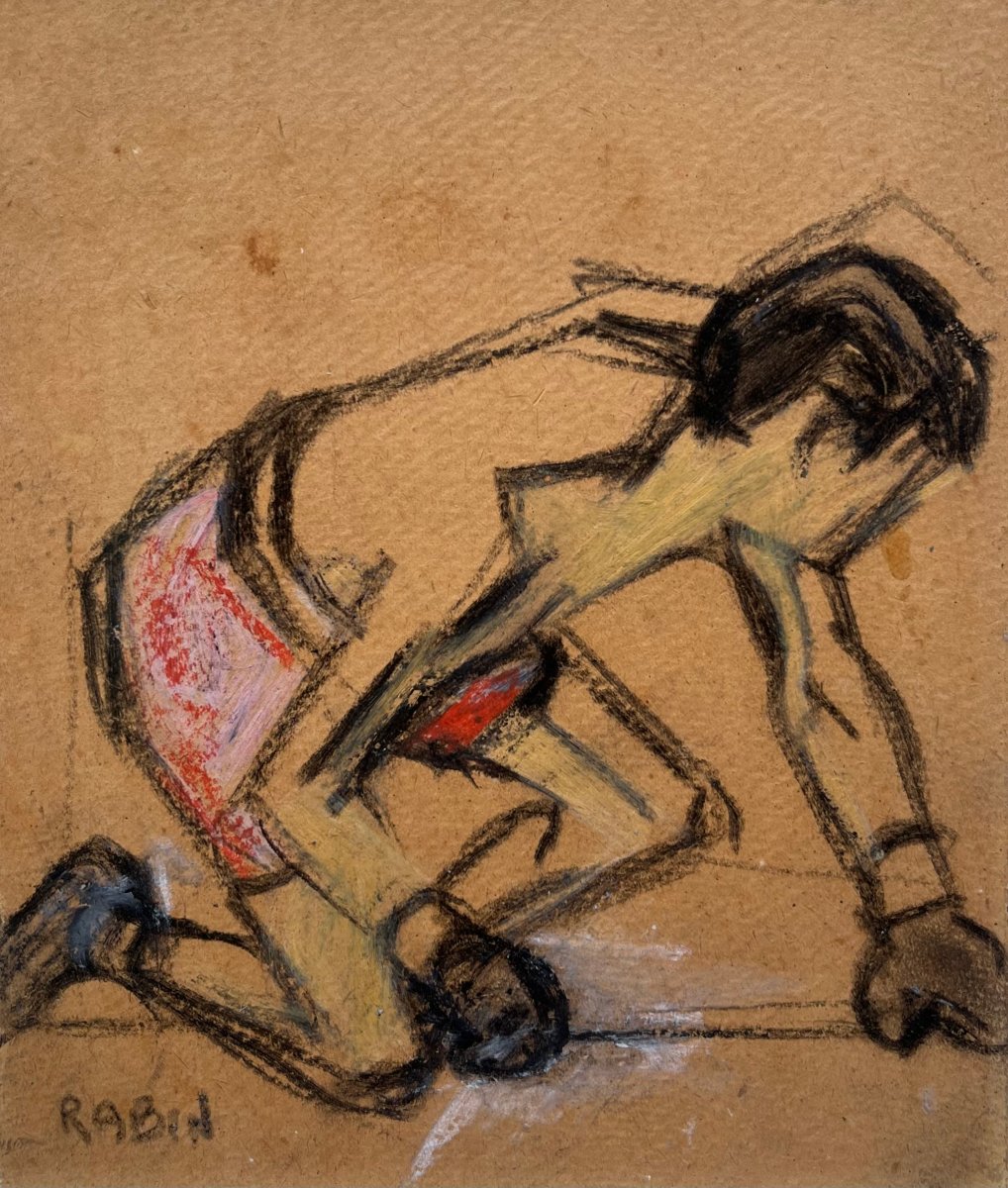 La position accroupie – Samuel Rabin (1903-1991)-photo-2
