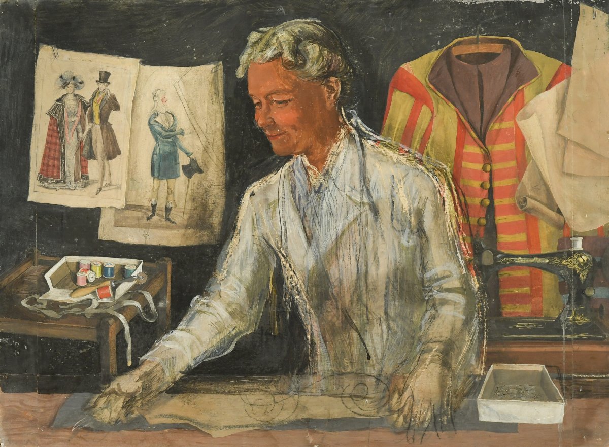 At The Old Vic – Muriel Jackson (1901–1977)