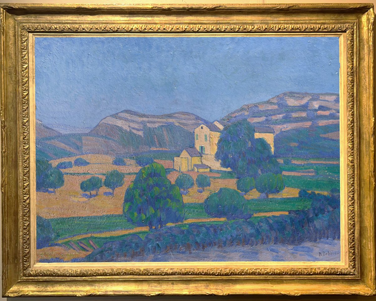 L'Eglise au Paysage - Robert Deborne (1870 - 1944)