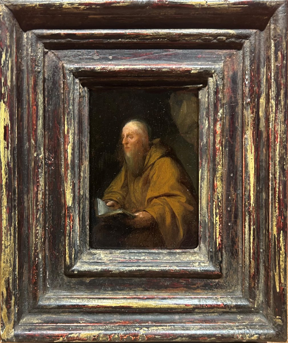 A Hermit Reading - Jan Van Staveren (1613–1668)