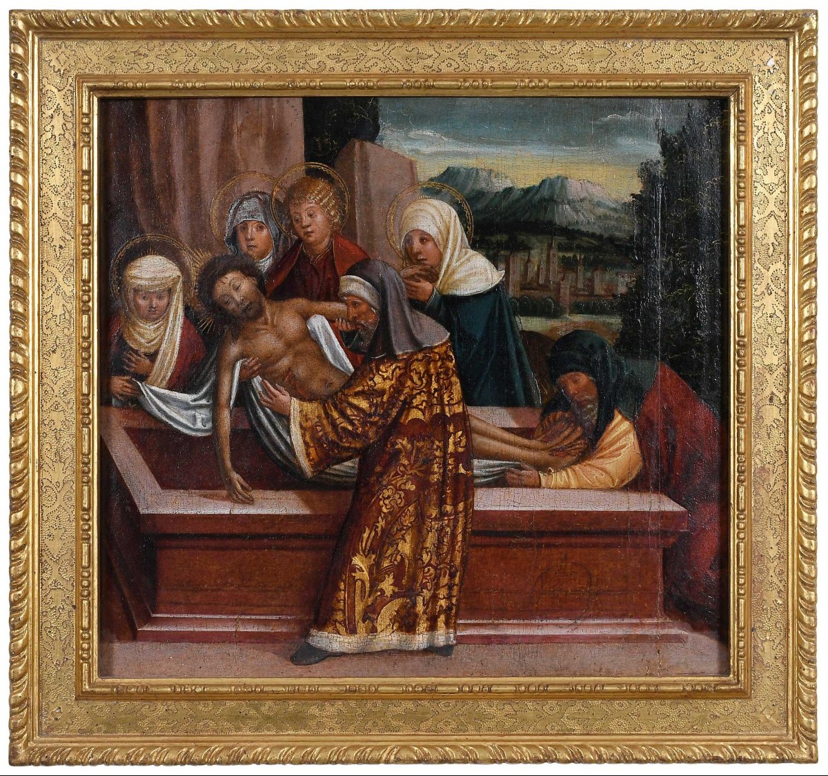 The Entombment Of Christ – 15th-century Italian Painting