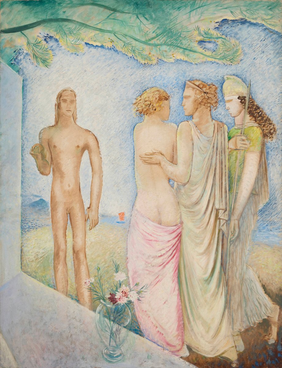 The Judgment Of Paris – Glyn Warren Philpot (1884–1937)-photo-2