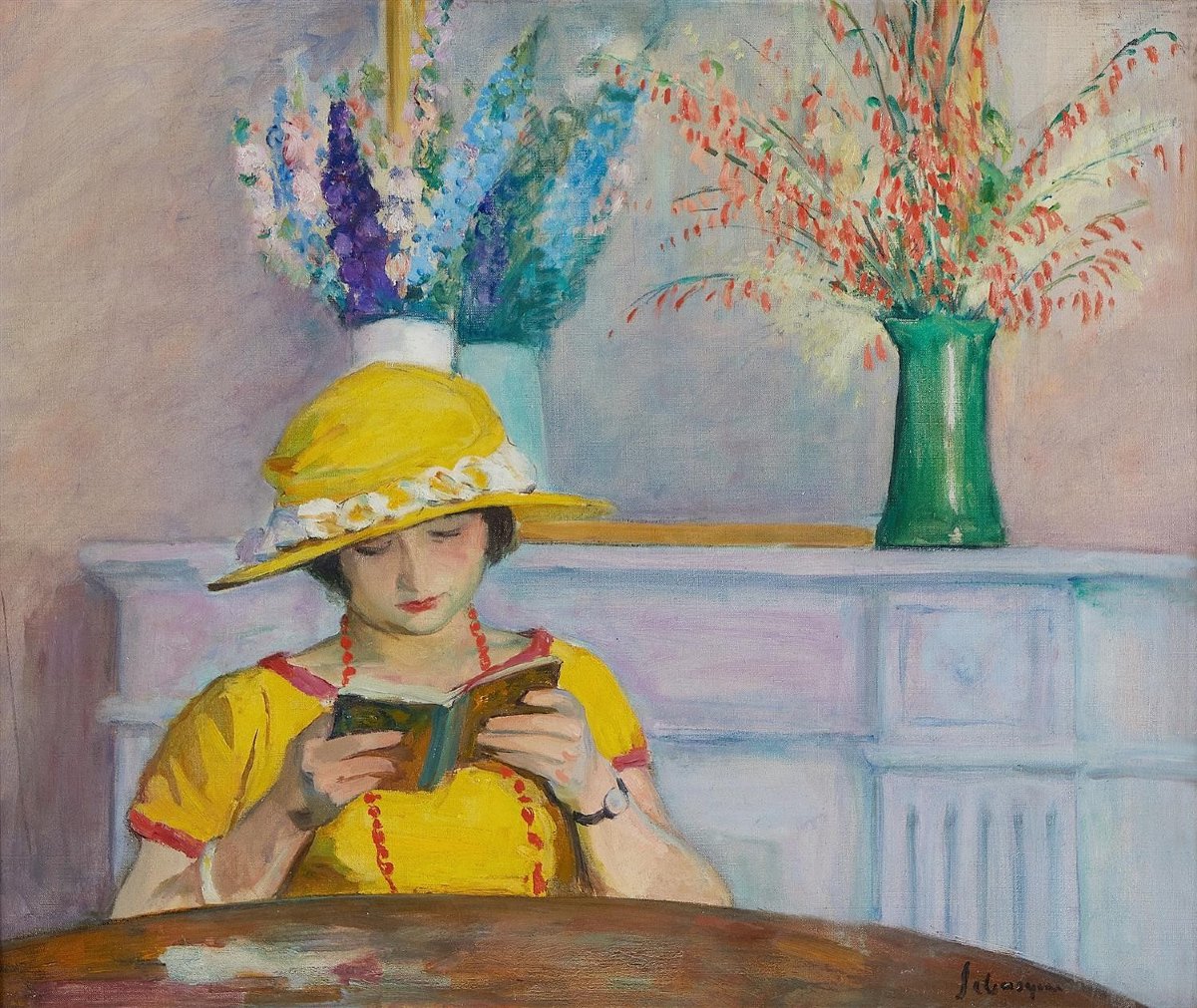 The Reader - Henri Lebasque (1865–1937)