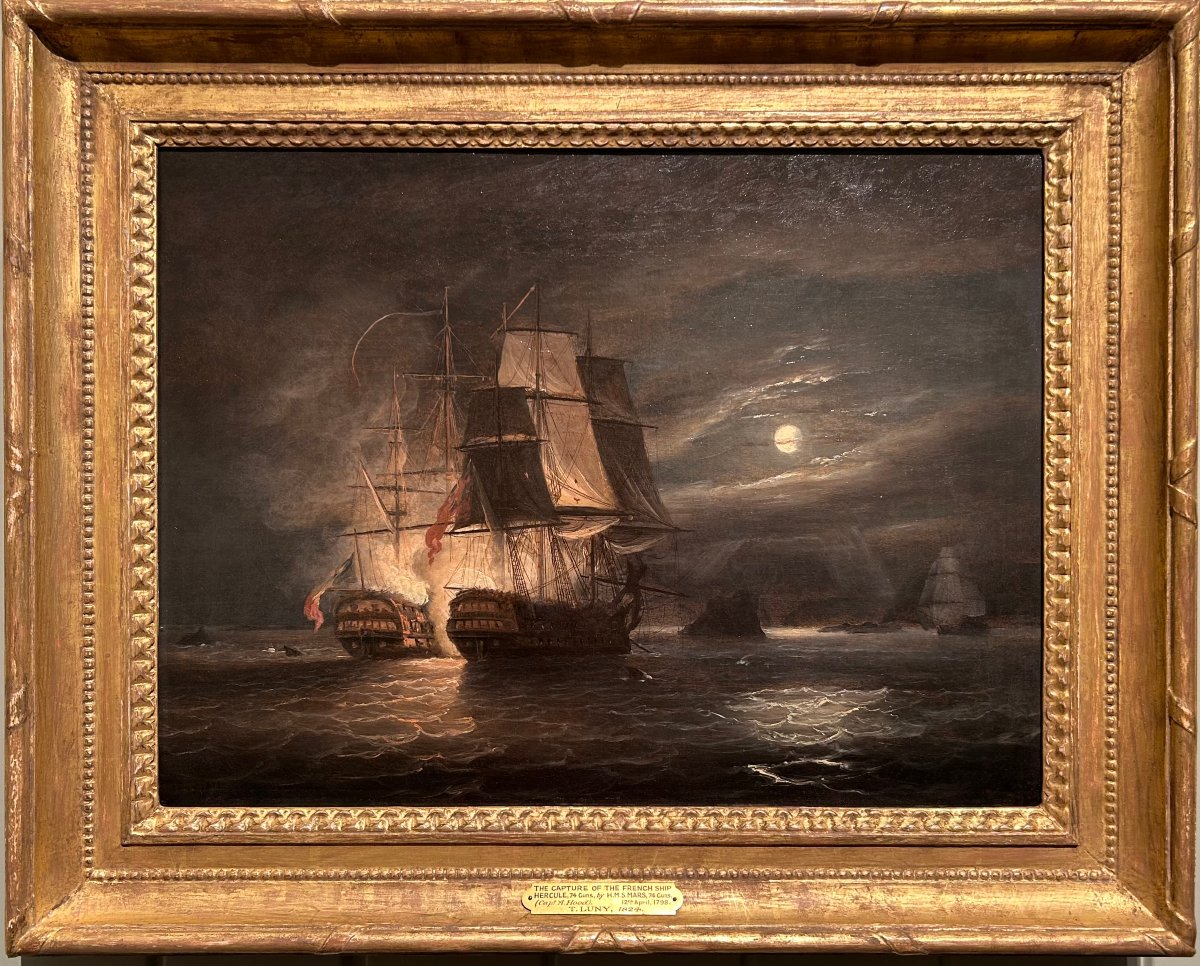 The Battle Of Raz De Sein – Thomas Luny (1759–1837)