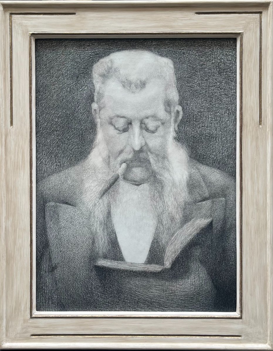 Man Smoking A Cigar – 19th-century Symbolist School