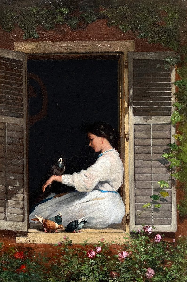 Une journée d'été - Louis-Charles Verwee (1832-1882)