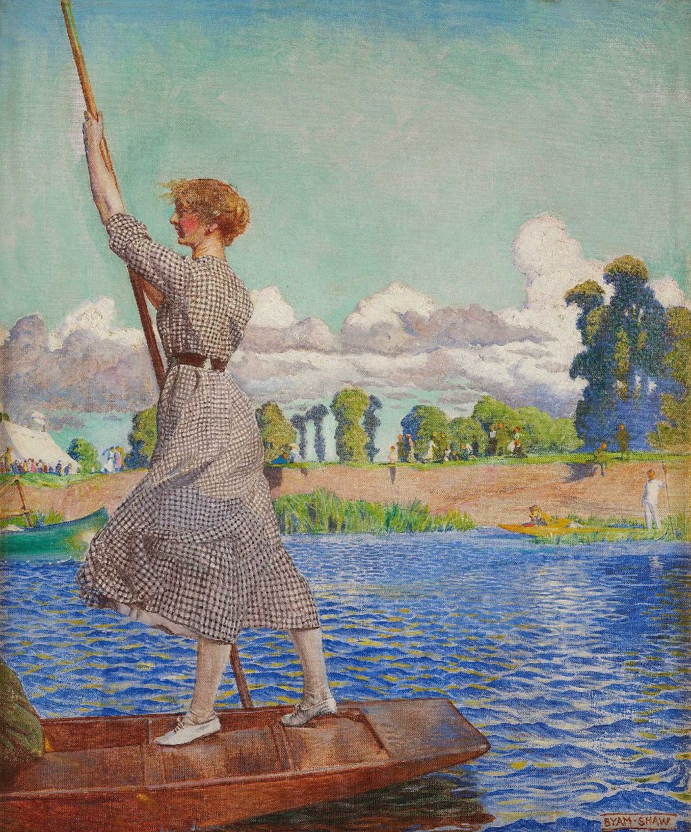 The Regatta - John Byam Liston Shaw (1872–1919)-photo-2