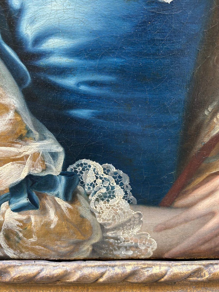 Portrait d'une dame à la houlette – Joseph Wright of Derby (1734-1797)-photo-3