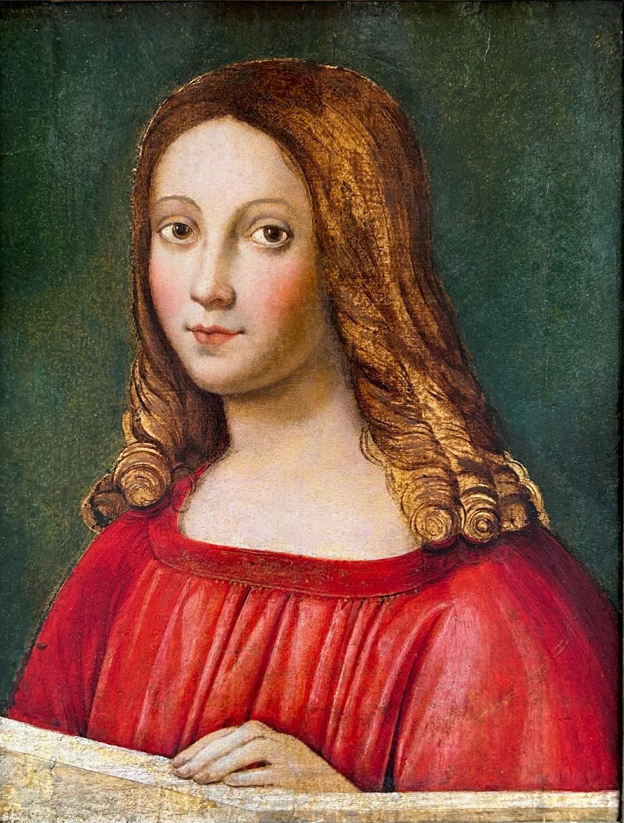 Christ As A Boy - Attributed To Francesco Bonsignori (1455-1519)-photo-2