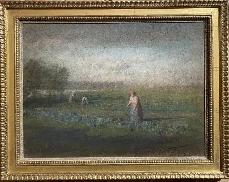 Travailleurs des champs – Dans la manière de Jean-François Millet (1814-1875)