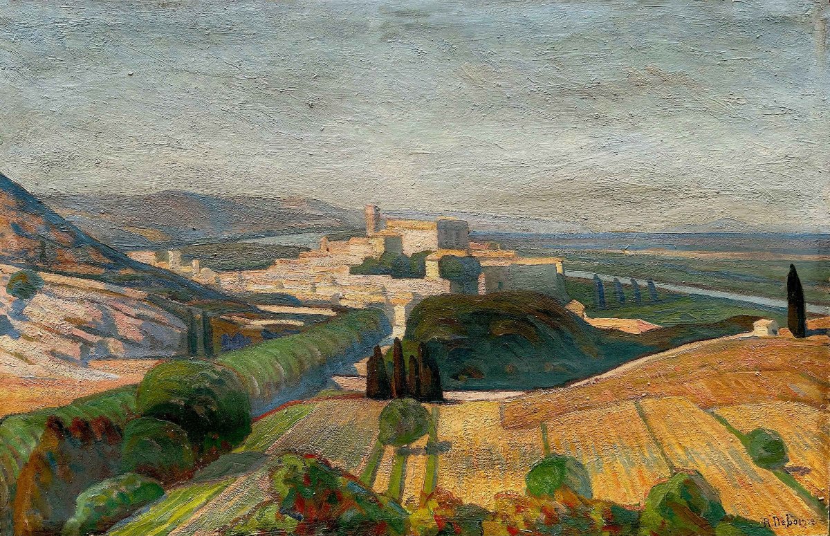 À travers les champs - Robert Deborne (1870 - 1944)