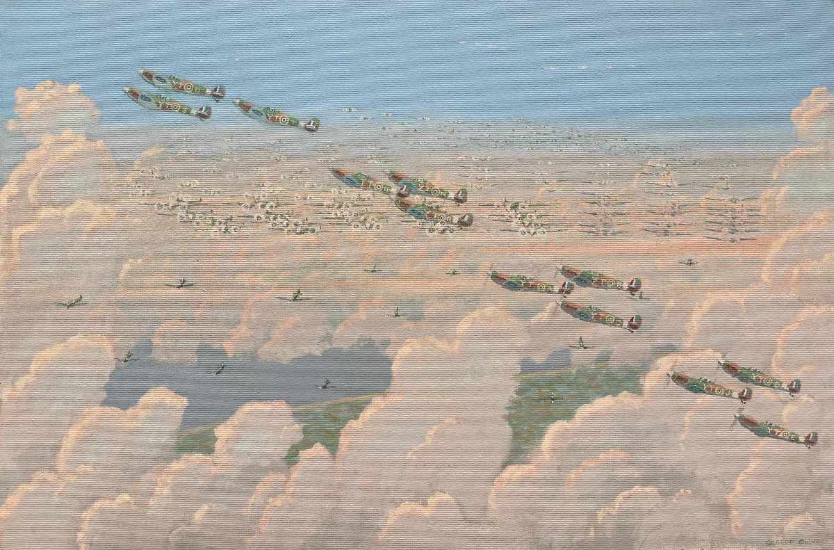 La bataille d'Angleterre – Charles Gordon Chaloner Olive (1916-1987)