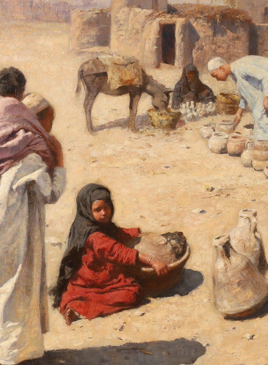 Old Cairo Market - Franz Xaver Kosler (1864–1905)-photo-3